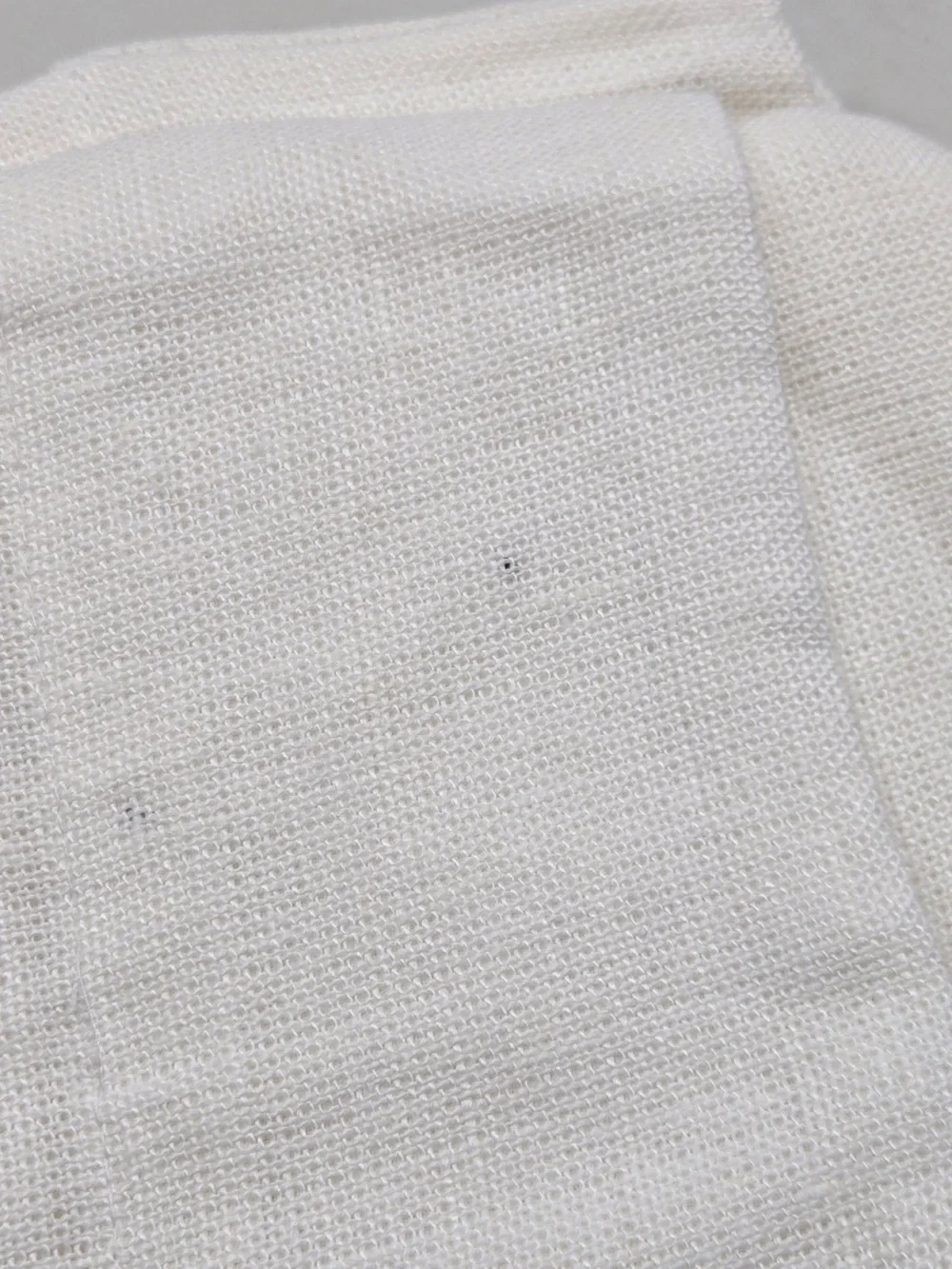 NWT QUINCE Set Of 2 48x84 Heavyweight European Linen Curtains White 0092